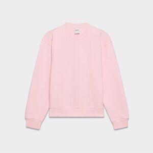 Aritzia Cozy Sweatfleece Perfect Crew Sweatshirt in Villa Pink
